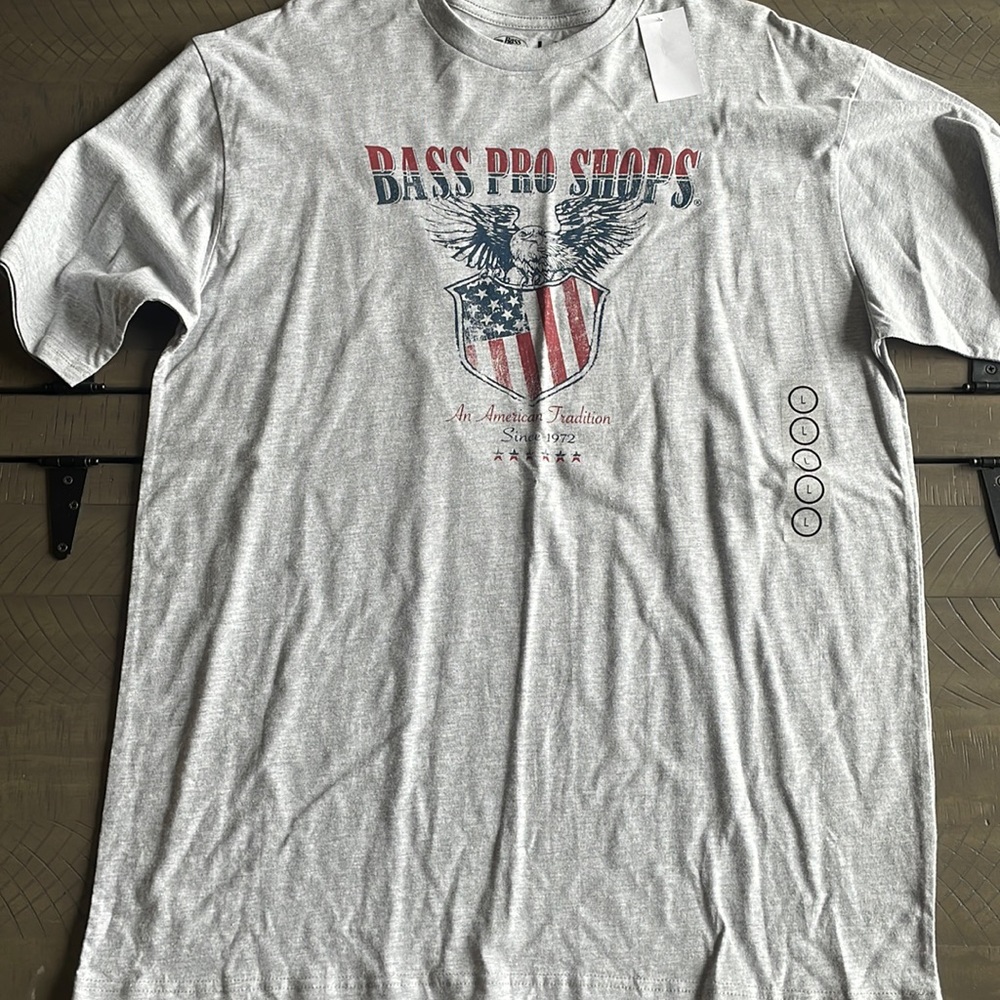 Grey Bass Pro Tee Shirt